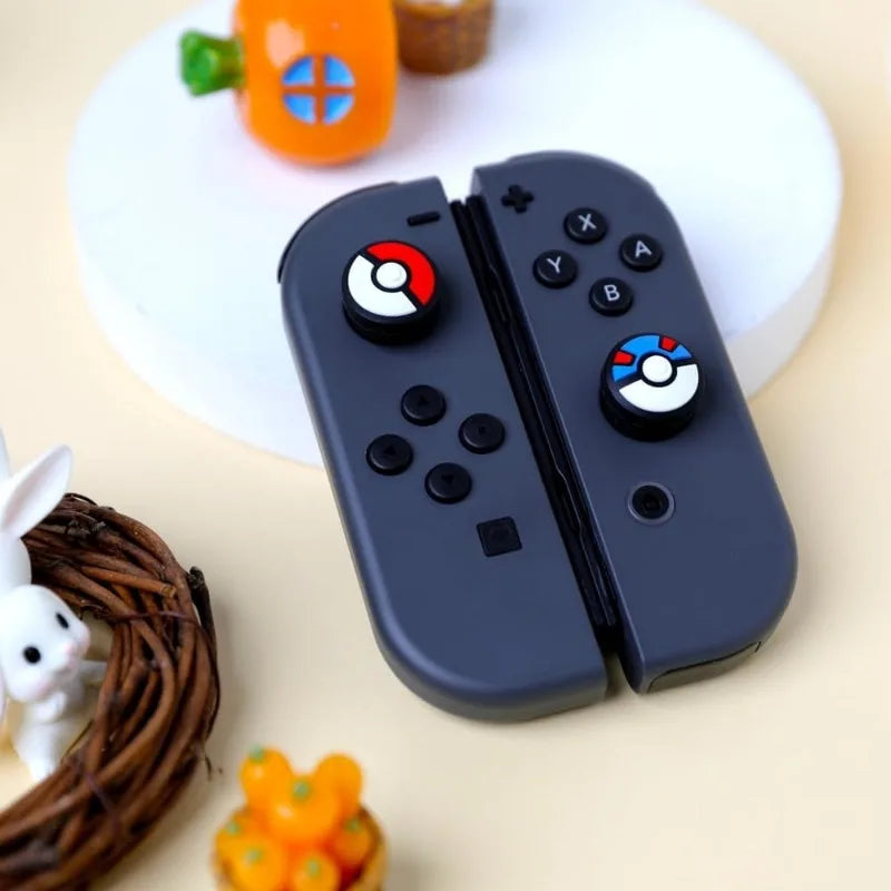 Pokémon Silicone Thumb Grip Caps for Nintendo Switch / OLED / Lite (4pcs)