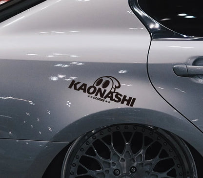 KAONASHI JDM Coche Motocicleta Eléctrica Pegatina Protector Delantero Pegatina Ventana Trasera Parabrisas Pegatina Reflectante Coche Pegar