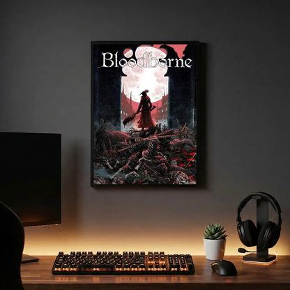 Bloodborne Poster - Gaming Room Wall Art Print