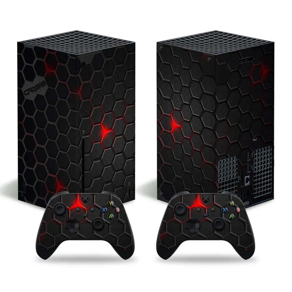 Xbox Series X Console & Controller Skin — Geometric Series