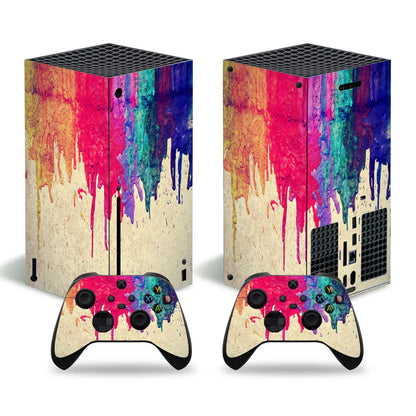Xbox Series X Console & Controller Skin — Geometric Series