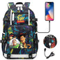 Buzz Lightyear Woody Schoolbag USB Charging Backpack - Gapo Goods Backpack 008