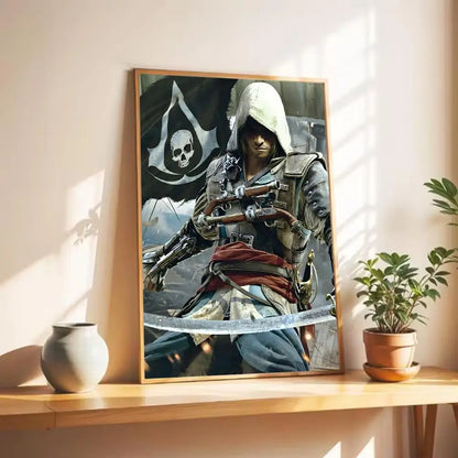 Assassin's Creed Wall Art Poster - Premium Gaming Print, Multiple Sizes