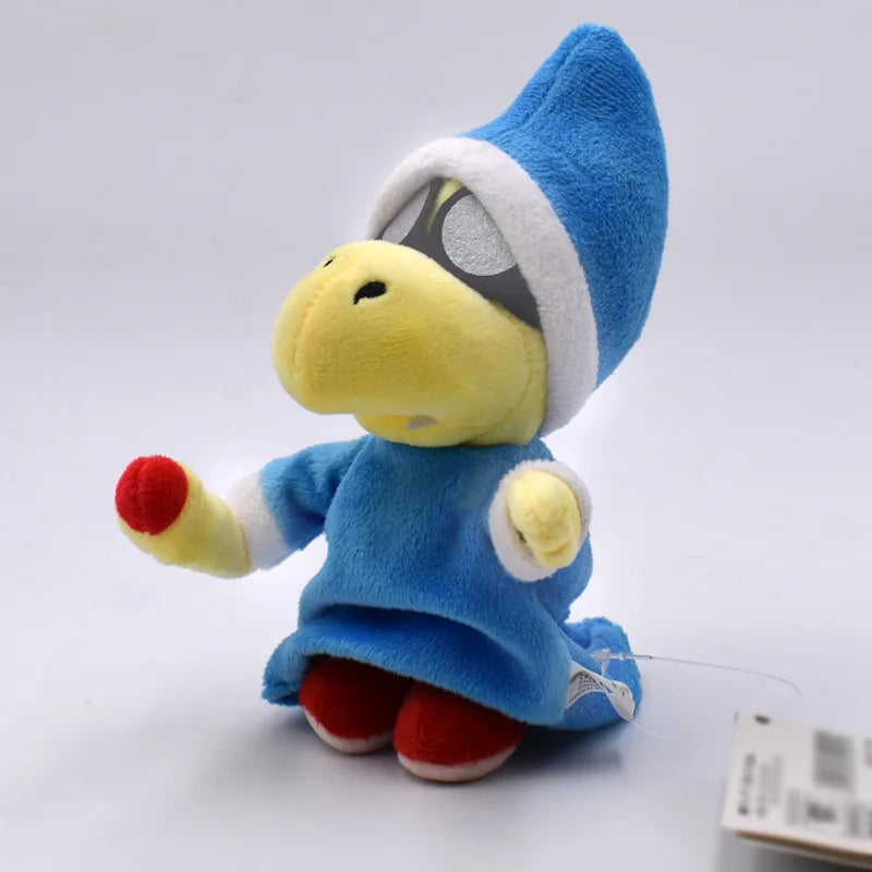 Super Mario Kamek Plush Figure - 18cm Magikoopa Soft Collectible Toy