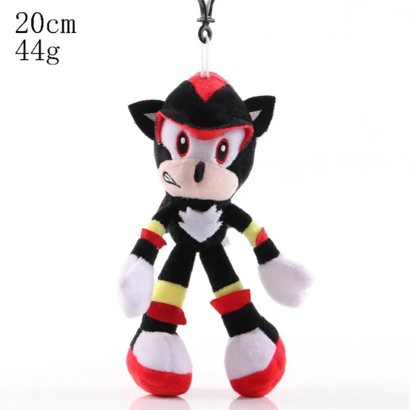 Sonic the Hedgehog Character Plush Dolls - Sonic, Shadow, Amy, Knuckles, Tails