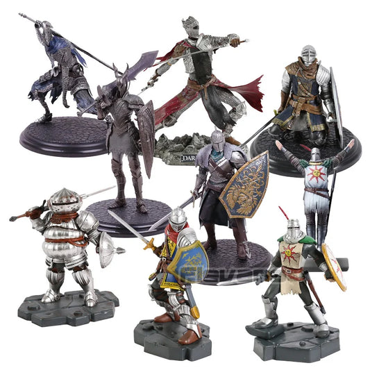 Dark Souls Figures – PVC Collectible Set Featuring Siegmeyer, Black Knight & Artorias