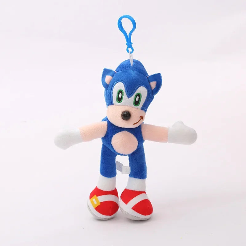 Sonic the Hedgehog Character Plush Dolls - Sonic, Shadow, Amy, Knuckles, Tails