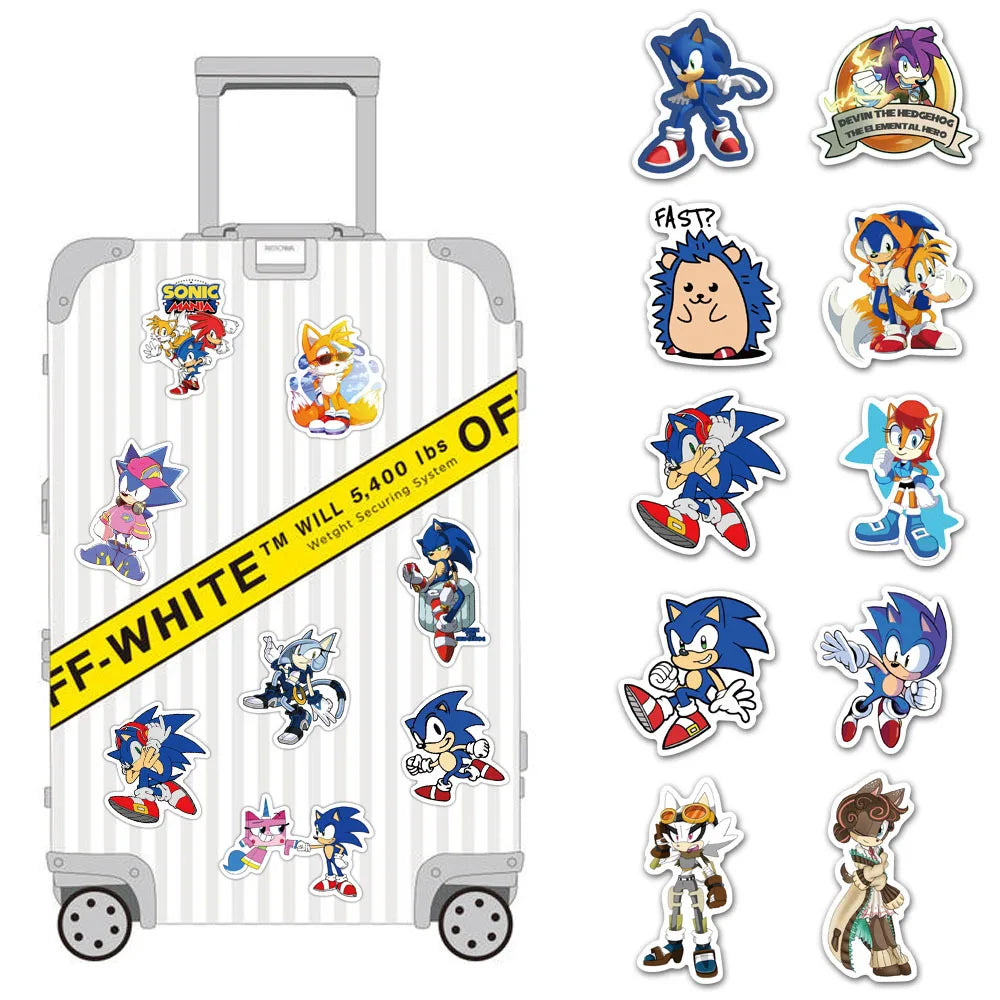 Speed Up Your Gear with Sonic Fandom Stickers