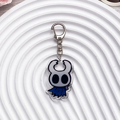 Hollow Knight Acrylic Keychain  Cute Cartoon Bag Charm & Backpack Pendant Gift