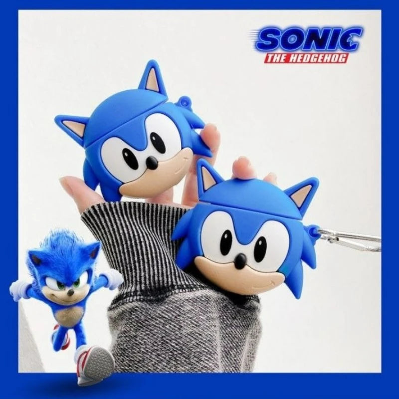 Sonic the Hedgehog AirPods Protective Case - Compatible with AirPods 1, 2, 3, 4, Pro & Pro 2