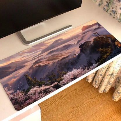 Assassins Creed Shadows Mouse Pad Keyboard Desk Mats, Rubber, Non-Slip Desk Mat XXL