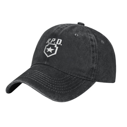 Departamento de Policía de Raccoon RPD Gorra de béisbol informal Resident Evil Gorra trucker para gimnasio al aire libre Oferta de verano y2k Lindas gorras de béisbol