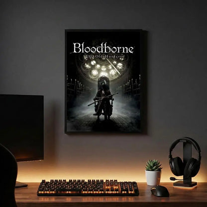 Bloodborne Poster - Gaming Room Wall Art Print