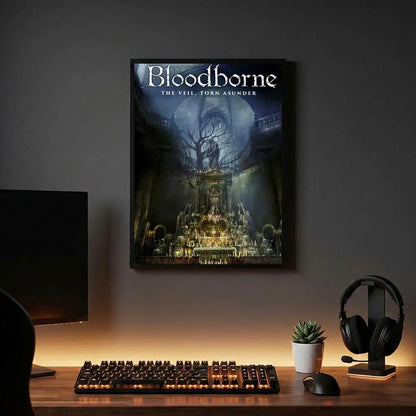 Bloodborne Poster - Gaming Room Wall Art Print