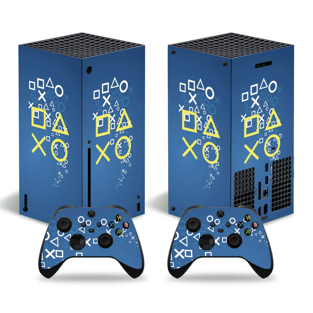 Xbox Series X Console & Controller Skin — Geometric Series