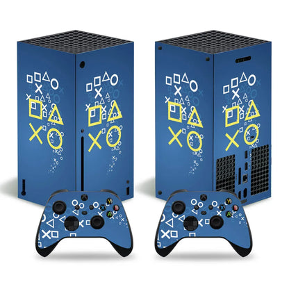 Xbox Series X Console & Controller Skin — Geometric Series