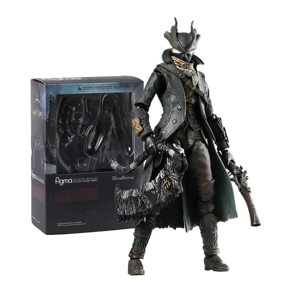 Bloodborne Hunter Figma 367-DX - 16cm Action Figure Toy figma 367 box