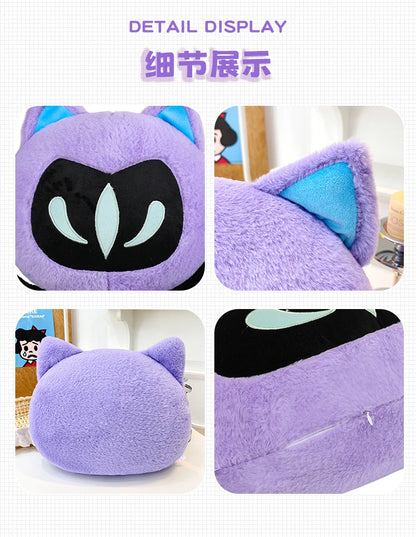 Omen Shadow Cat Plush - Valorant-Inspired Fanmade Doll