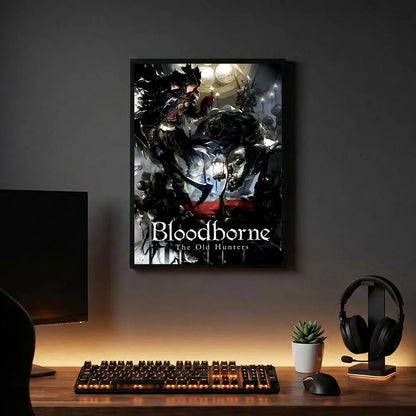Bloodborne Poster - Gaming Room Wall Art Print