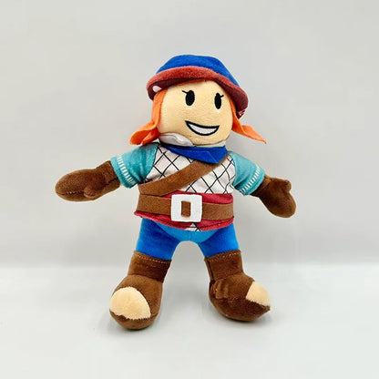 Roblox Captain Camouflage Plush Toy - 26cm Soft Stuffed Character Doll for Kids