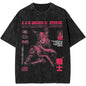 Malenia Blade of Miquella Washed Graphic T-Shirt - Oversized Elden Ring Streetwear Tee