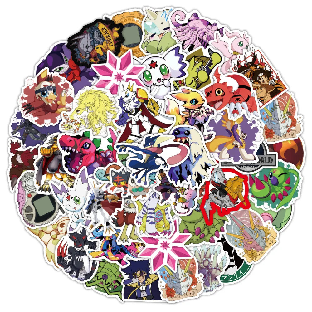 Digimon Sticker Collection! 🌟
