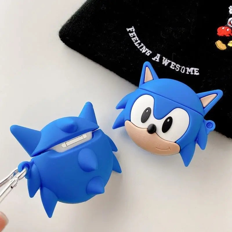 Sonic the Hedgehog AirPods Protective Case - Compatible with AirPods 1, 2, 3, 4, Pro & Pro 2