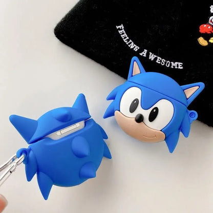 Sonic the Hedgehog AirPods Protective Case - Compatible with AirPods 1, 2, 3, 4, Pro & Pro 2