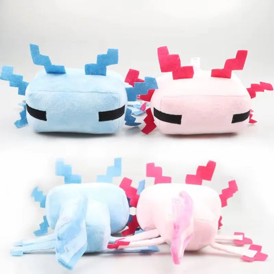 30cm Blue Axolotl Plush Toy Soft Stuffed Plushie Animal Character Toys for Kids