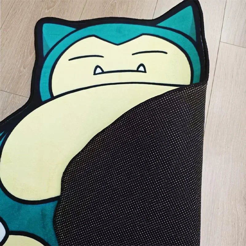 Anime Pokémon Snorlax Carpet – Non-Slip Living Room & Bedroom Rug