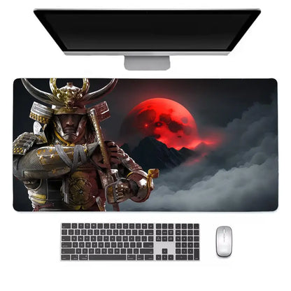 Assassins Creed Shadows Mouse Pad Keyboard Desk Mats, Rubber, Non-Slip Desk Mat XXL