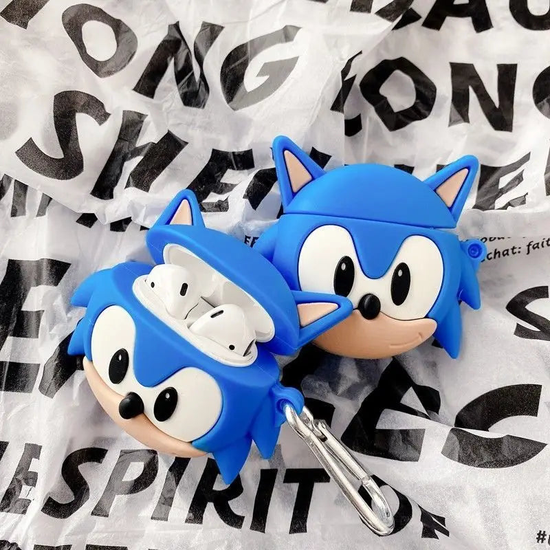 Sonic the Hedgehog AirPods Protective Case - Compatible with AirPods 1, 2, 3, 4, Pro & Pro 2