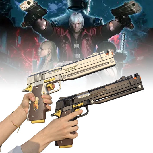 Devil May Cry Dante Cosplay Props – Ebony & Ivory Pistol Replicas (DMC4)