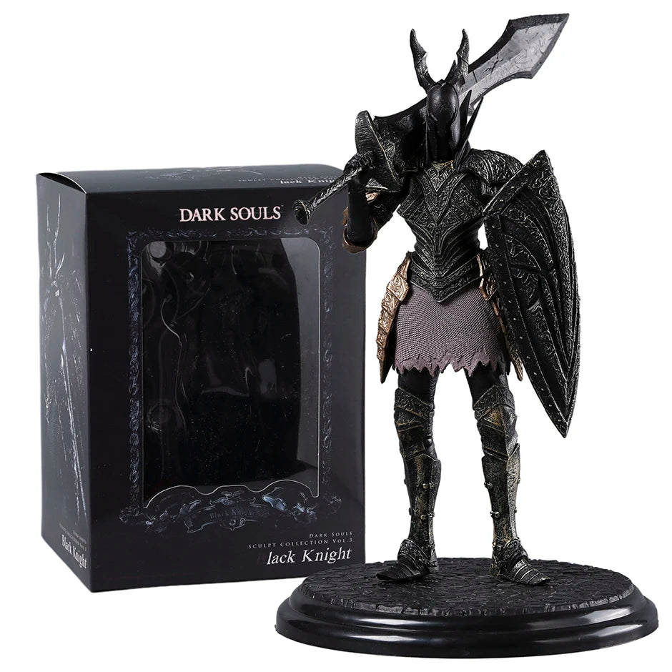 Dark Souls Figures – PVC Collectible Set Featuring Siegmeyer, Black Knight & Artorias Black Knight box