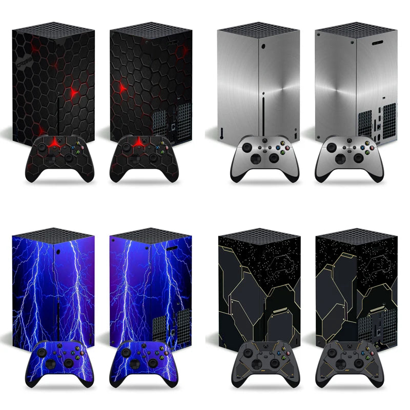 Xbox Series X Console & Controller Skin — Geometric Series