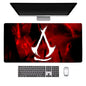 Assassins Creed Shadows Mouse Pad Keyboard Desk Mats, Rubber, Non-Slip Desk Mat XXL