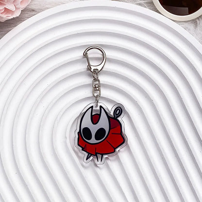 Hollow Knight Acrylic Keychain  Cute Cartoon Bag Charm & Backpack Pendant Gift