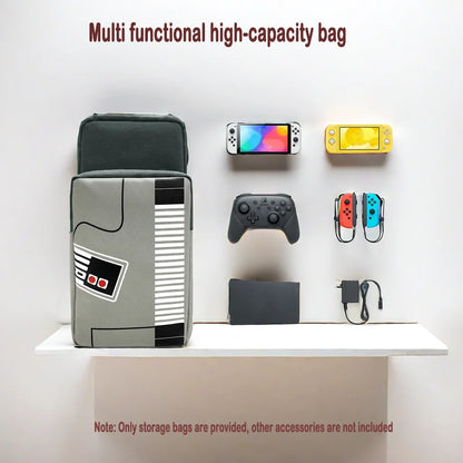 Old School Nintendo Switch Shoulder Bag — Retro Gaming Console Case