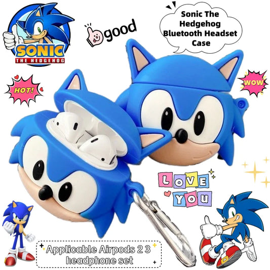Sonic the Hedgehog AirPods Protective Case - Compatible with AirPods 1, 2, 3, 4, Pro & Pro 2