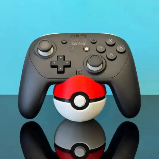 Pokémon Poké Ball Controller Mount - PS5, Xbox, Switch Pro Gamepad Stand