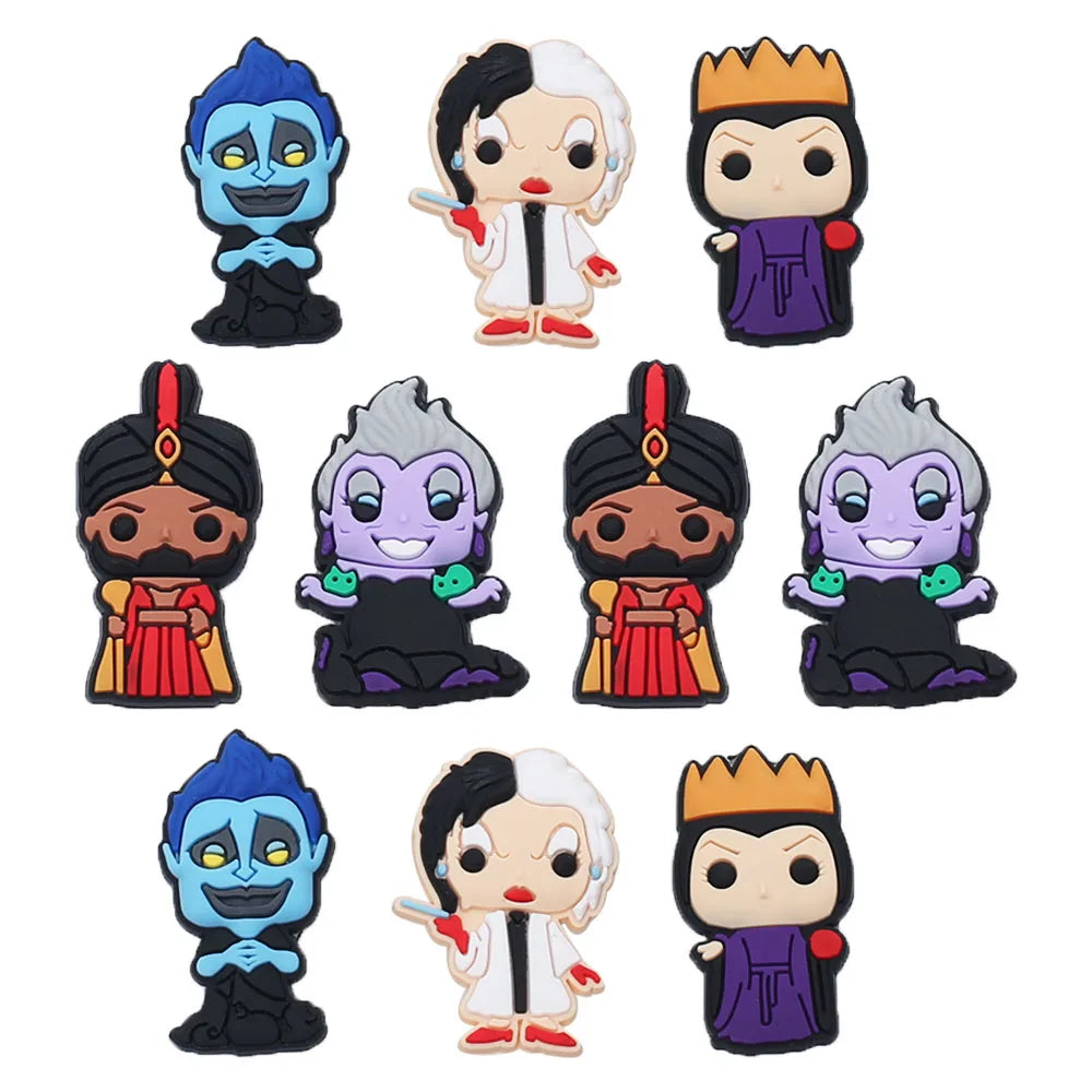 Disney Villains Croc Charms