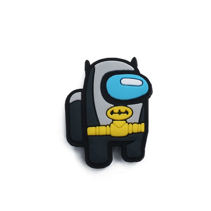 Game Cartoon Shoe Charms - PVC Clog Accessories for Kids, Parties, and Gifts