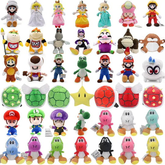 Super Mario Plush Toys: Collect Them All! 