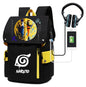 Naruto Large Capacity Anime Backpack - School, Laptop and Travel Bag