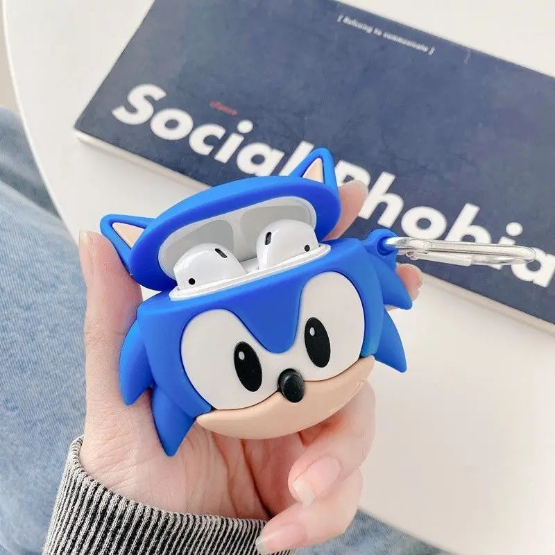 Sonic the Hedgehog AirPods Protective Case - Compatible with AirPods 1, 2, 3, 4, Pro & Pro 2
