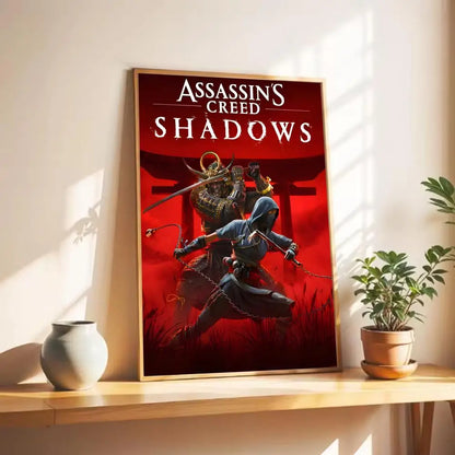 Assassin's Creed Wall Art Poster - Premium Gaming Print, Multiple Sizes