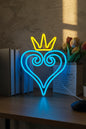 kingdom hearts neon sign