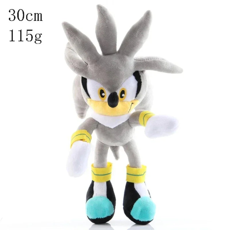 Sonic the Hedgehog Character Plush Dolls - Sonic, Shadow, Amy, Knuckles, Tails