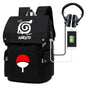 Naruto Large Capacity Anime Backpack - School, Laptop and Travel Bag