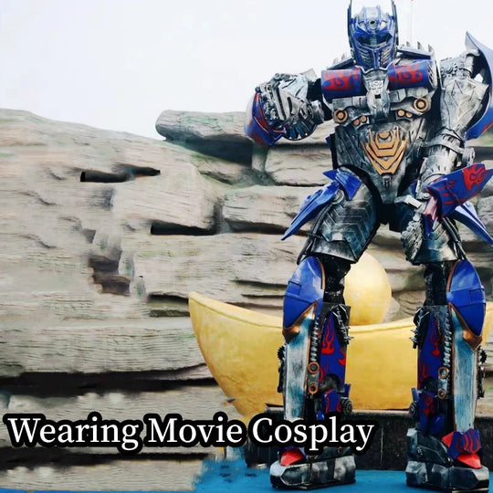 Easy to Wear Dino Robot Costume for Adults - Perfect for Movie Cosplay and Birthdays